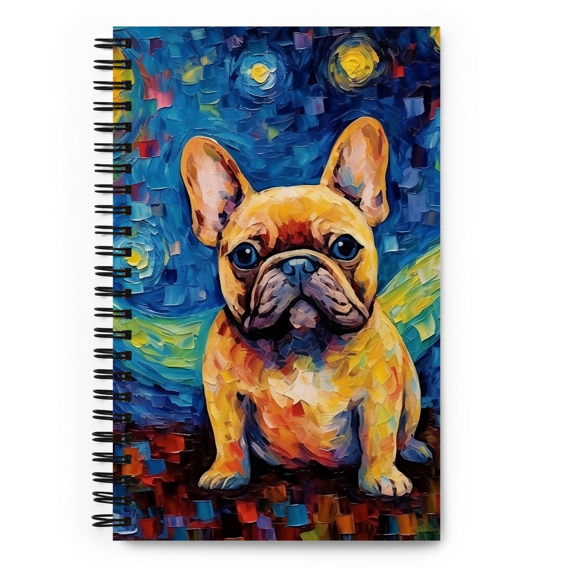 Frenchie Star Night - Art Inspired Notepad - Frenchie Emporium
