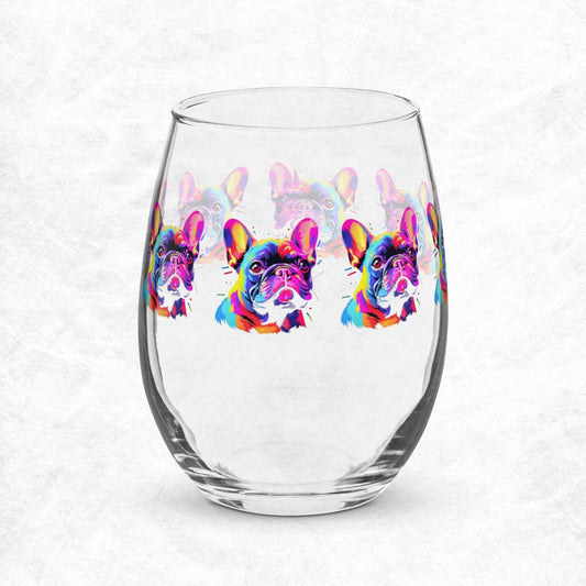 Stemless wine glass Frenchie - Frenchie Emporium