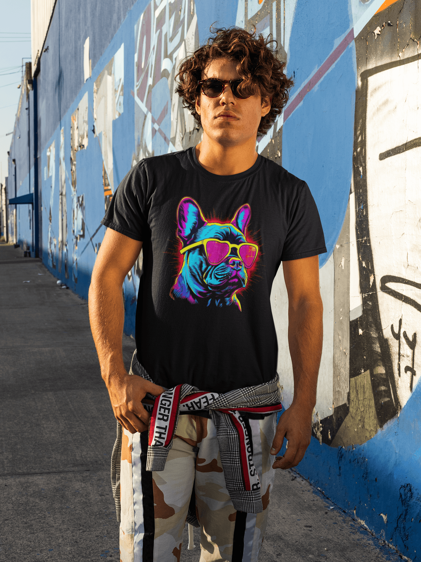 Shades of Frenchie T-shirt - Frenchie Emporium
