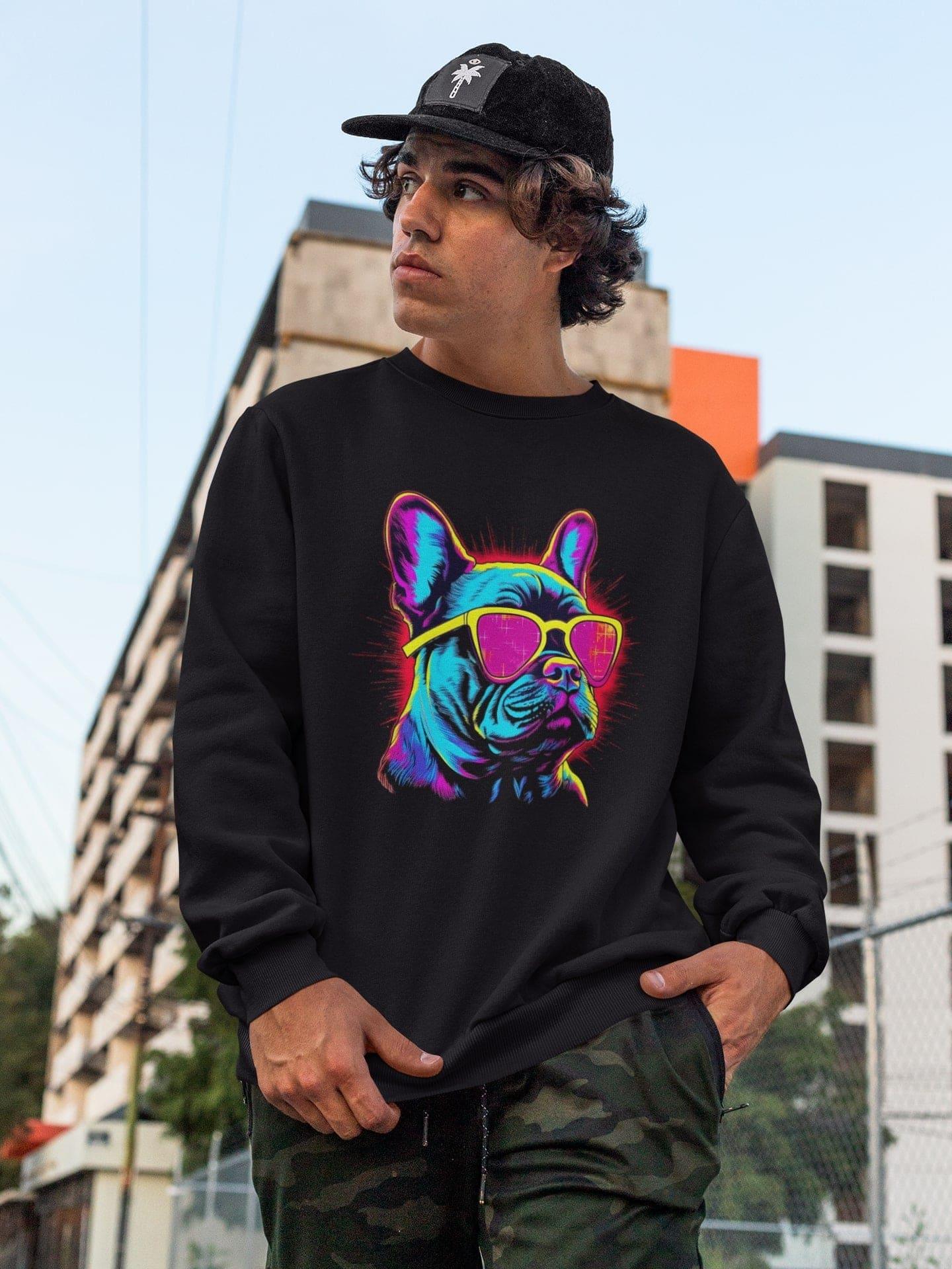 Shades of Frenchie - Unisex Sweater - Frenchie Emporium