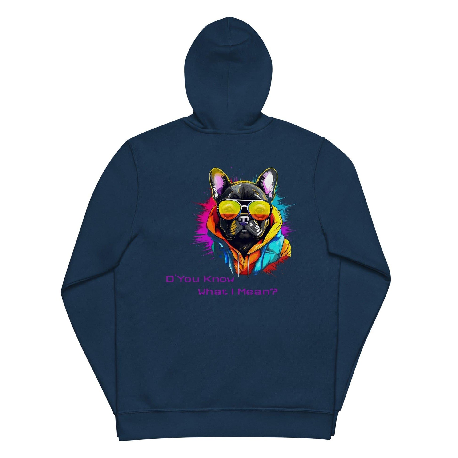D' You Know What I mean? - Unisex Zip Hoodie - Frenchie Emporium