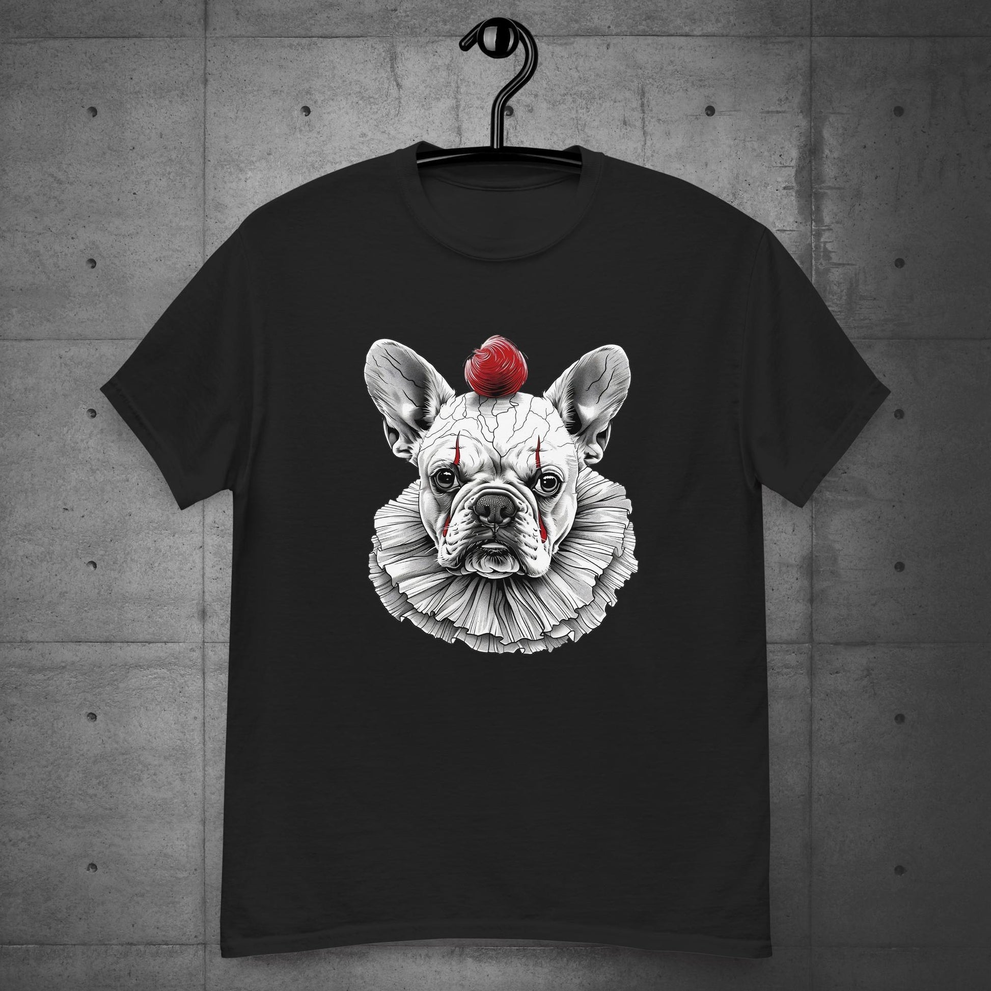 Frenchie IT Clown Halloween - Unisex T-Shirt - Frenchie Emporium