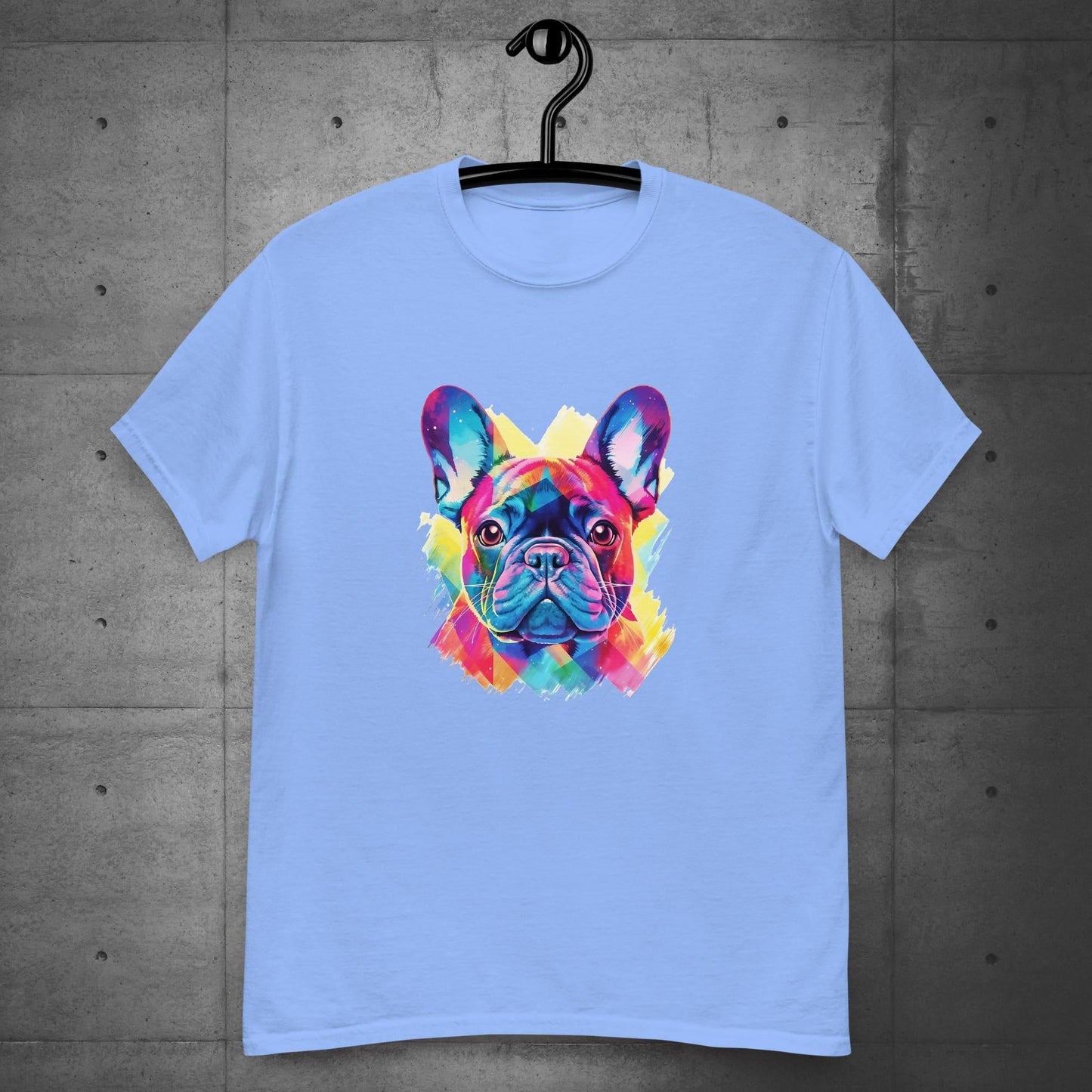 Vibrant Frenchie Abstract - Unisex T-Shirt - Frenchie Emporium