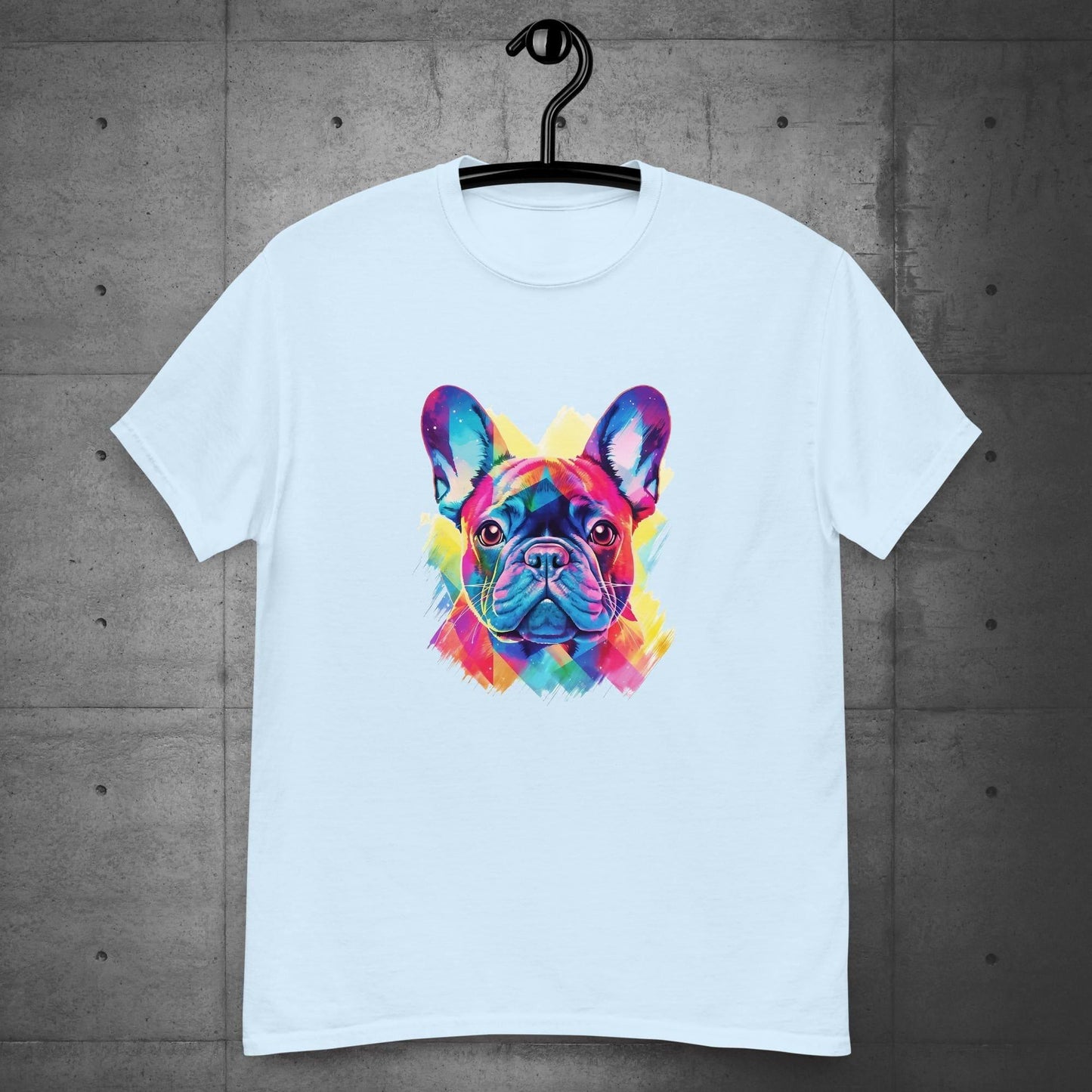Vibrant Frenchie Abstract - Unisex T-Shirt - Frenchie Emporium