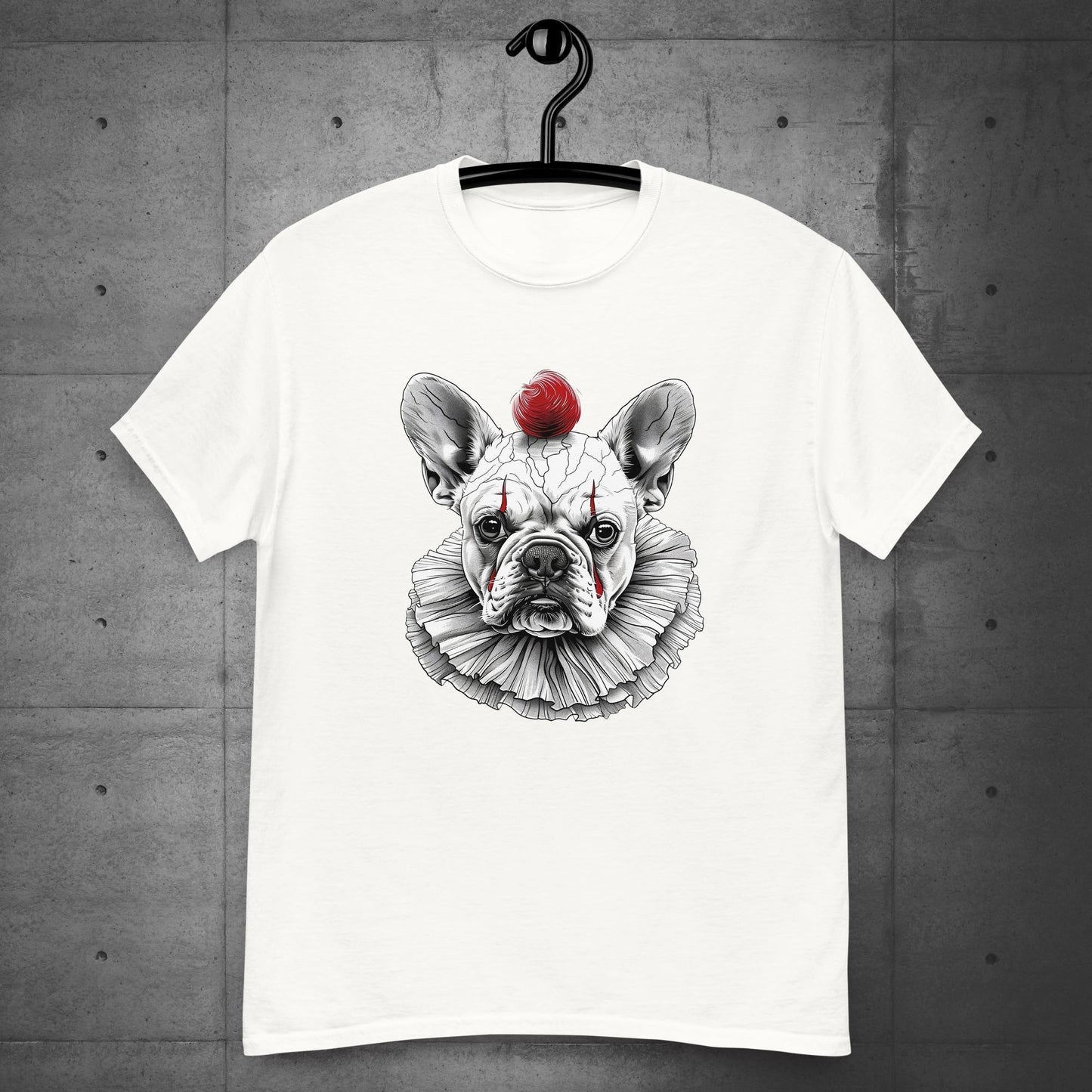 Frenchie IT Clown Halloween - Unisex T-Shirt - Frenchie Emporium