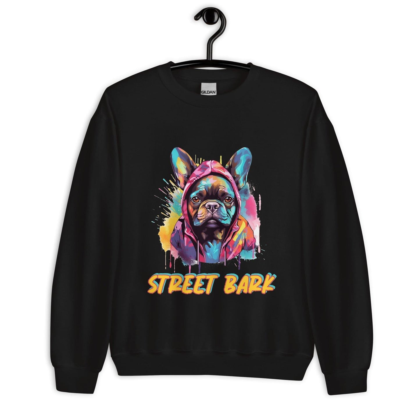 Street Bark Graffiti French Bulldog - Unisex Sweatshirt - Frenchie Emporium