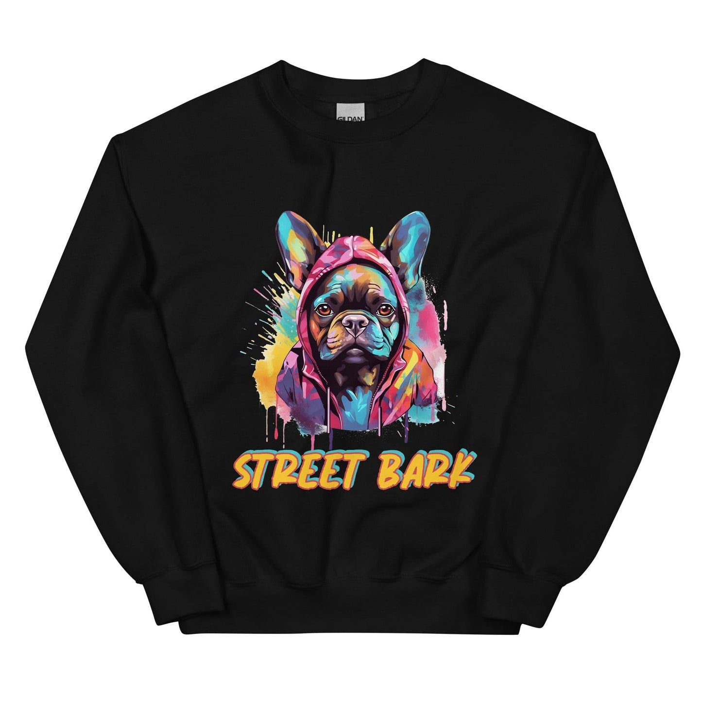 Street Bark Graffiti French Bulldog - Unisex Sweatshirt - Frenchie Emporium