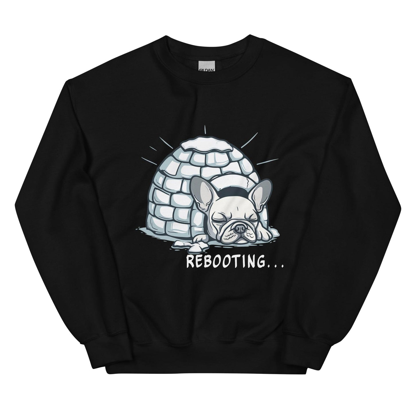 Rebooting Frenchie Winter Unisex Sweatshirt - Frenchie Emporium