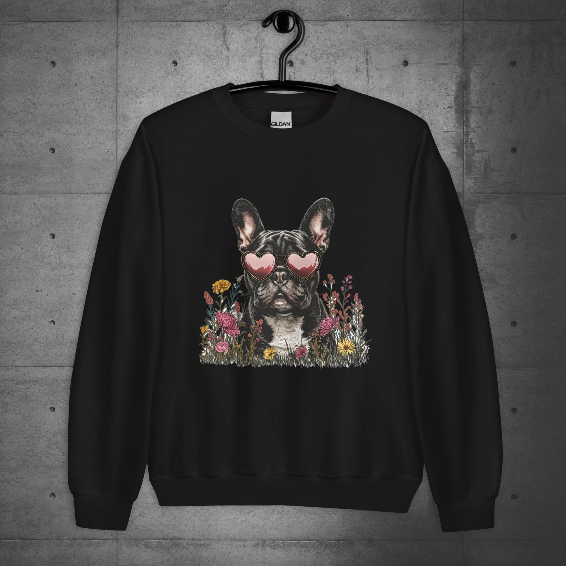 Frenchie Love Affair Unisex Sweatshirt - Frenchie Emporium
