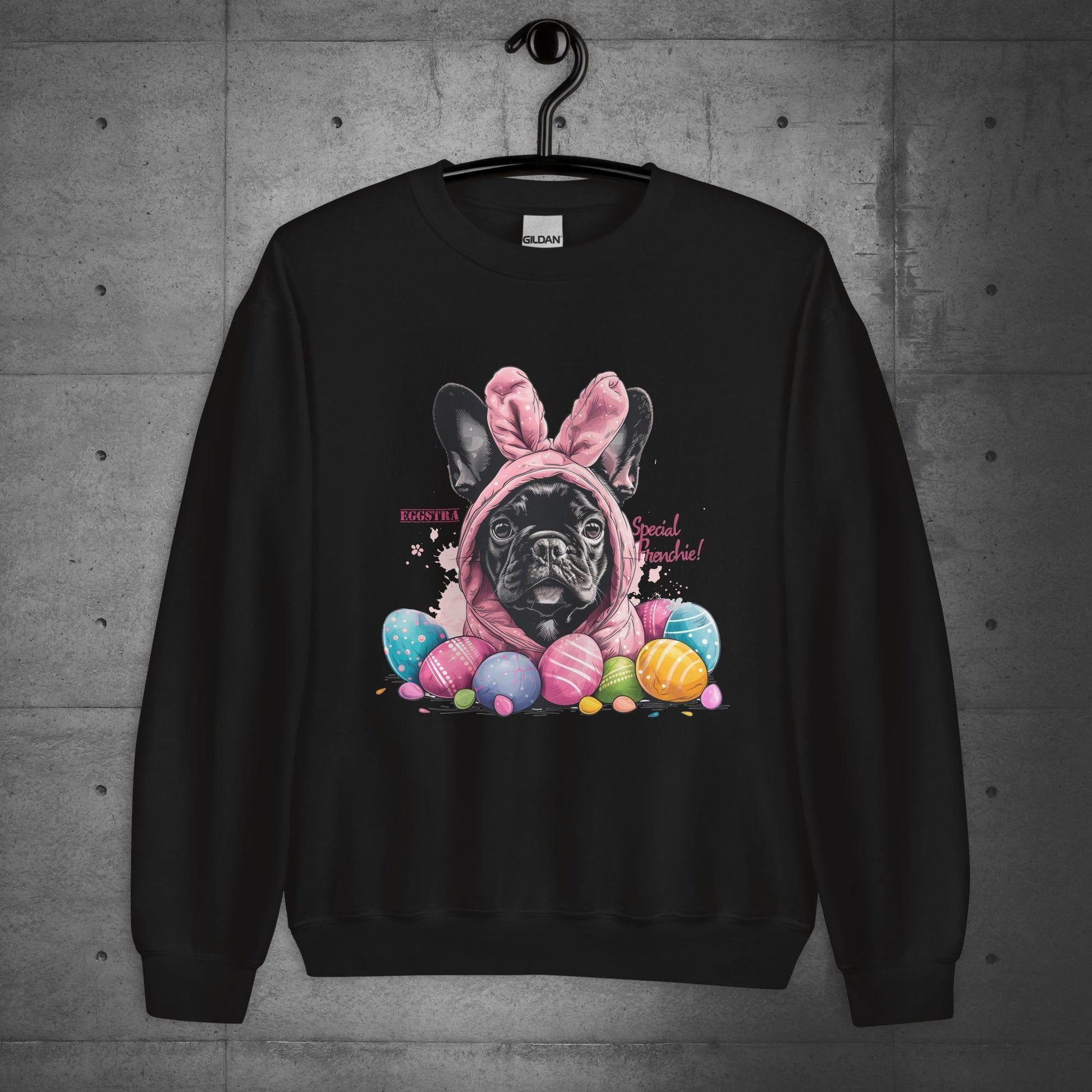 "Eggstra Special Frenchie" - Unisex Sweatshirt - Frenchie Emporium