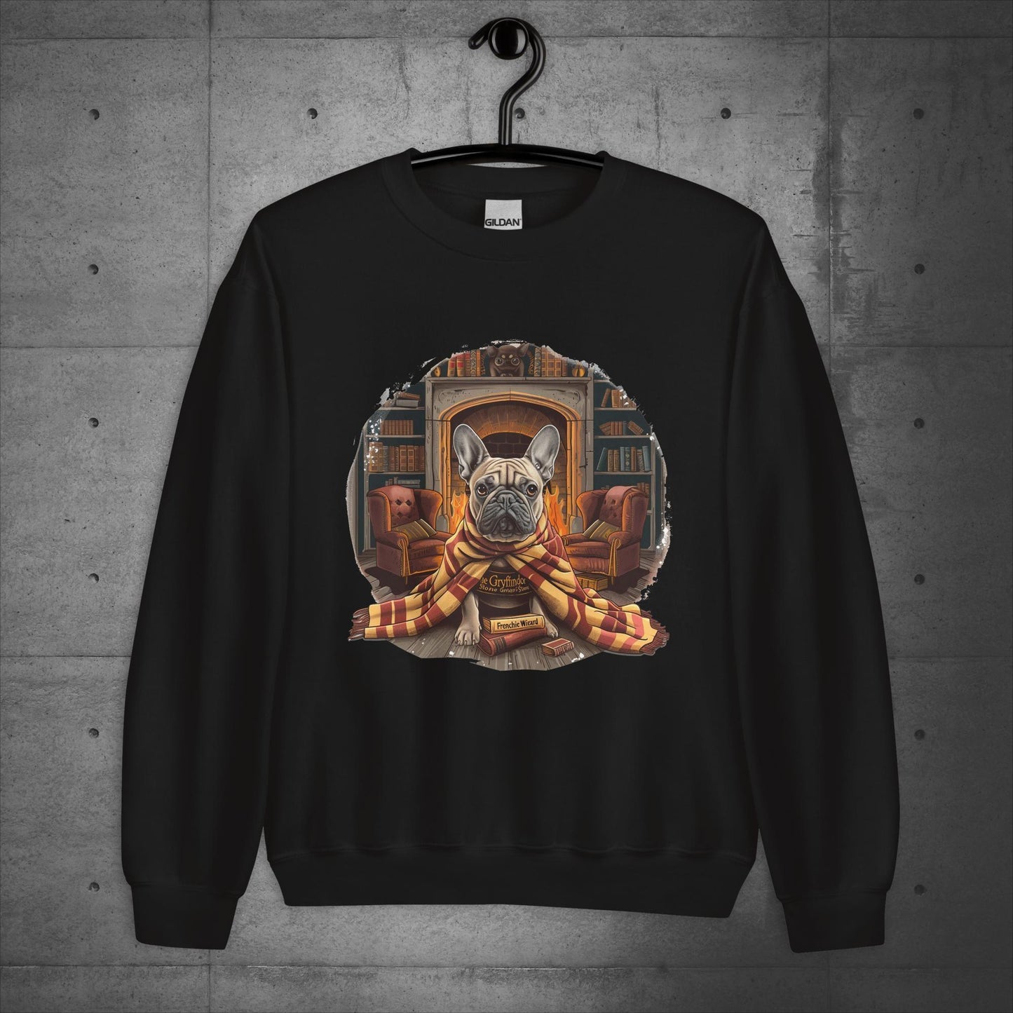 Unisex "Frenchie Wizard" Sweater/Sweatshirt - Frenchie Emporium