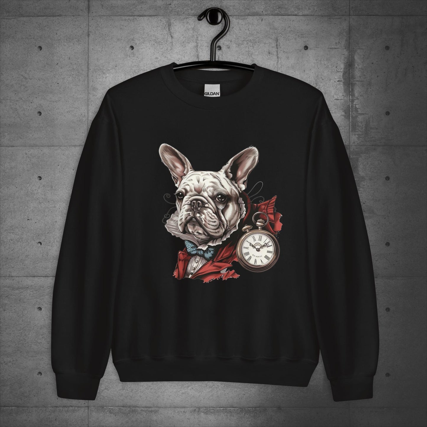 White Rabbit Frenchie - Unisex Sweatshirt - Frenchie Emporium