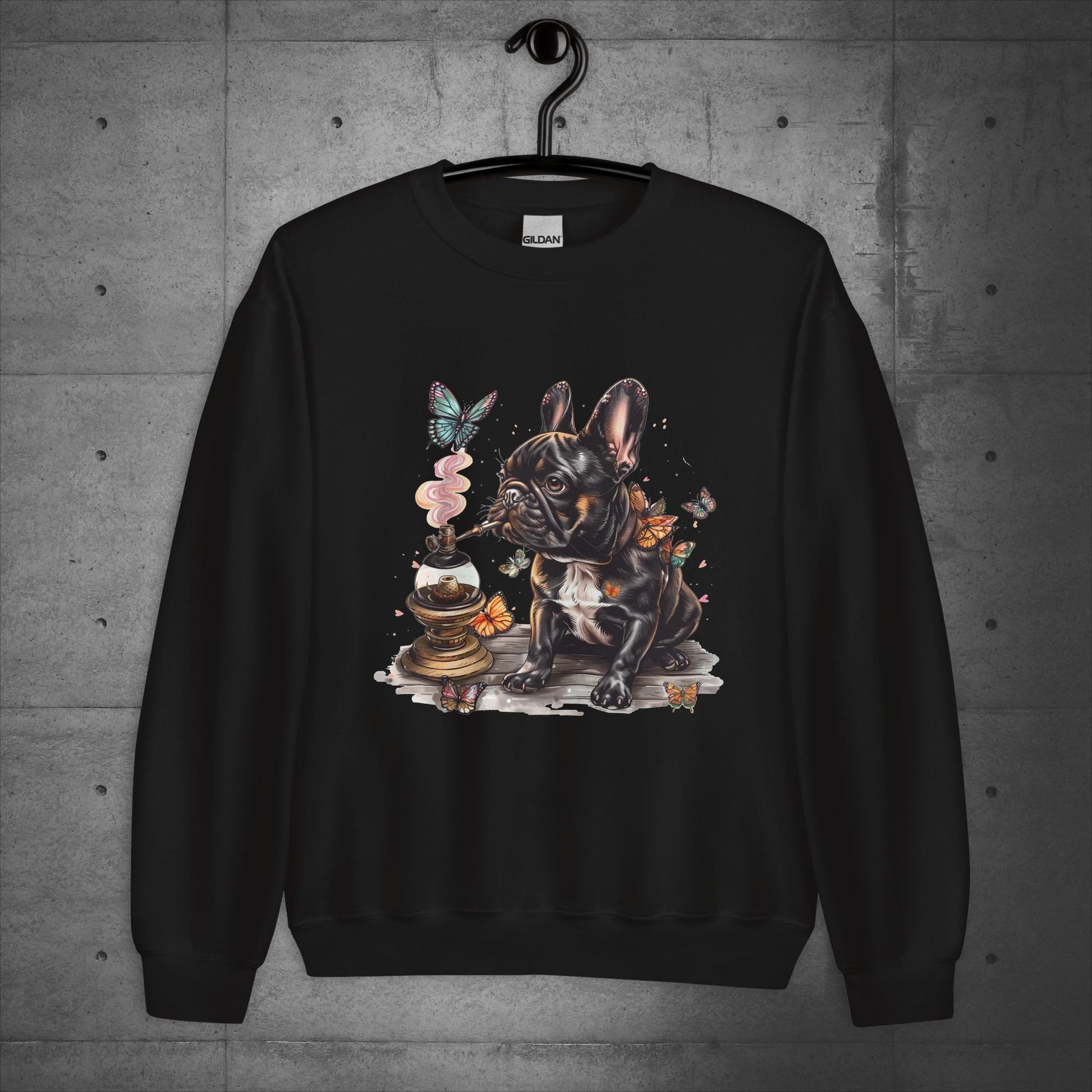 Caterpillar Frenchie - Unisex Sweater / Sweatshirt - Frenchie Emporium