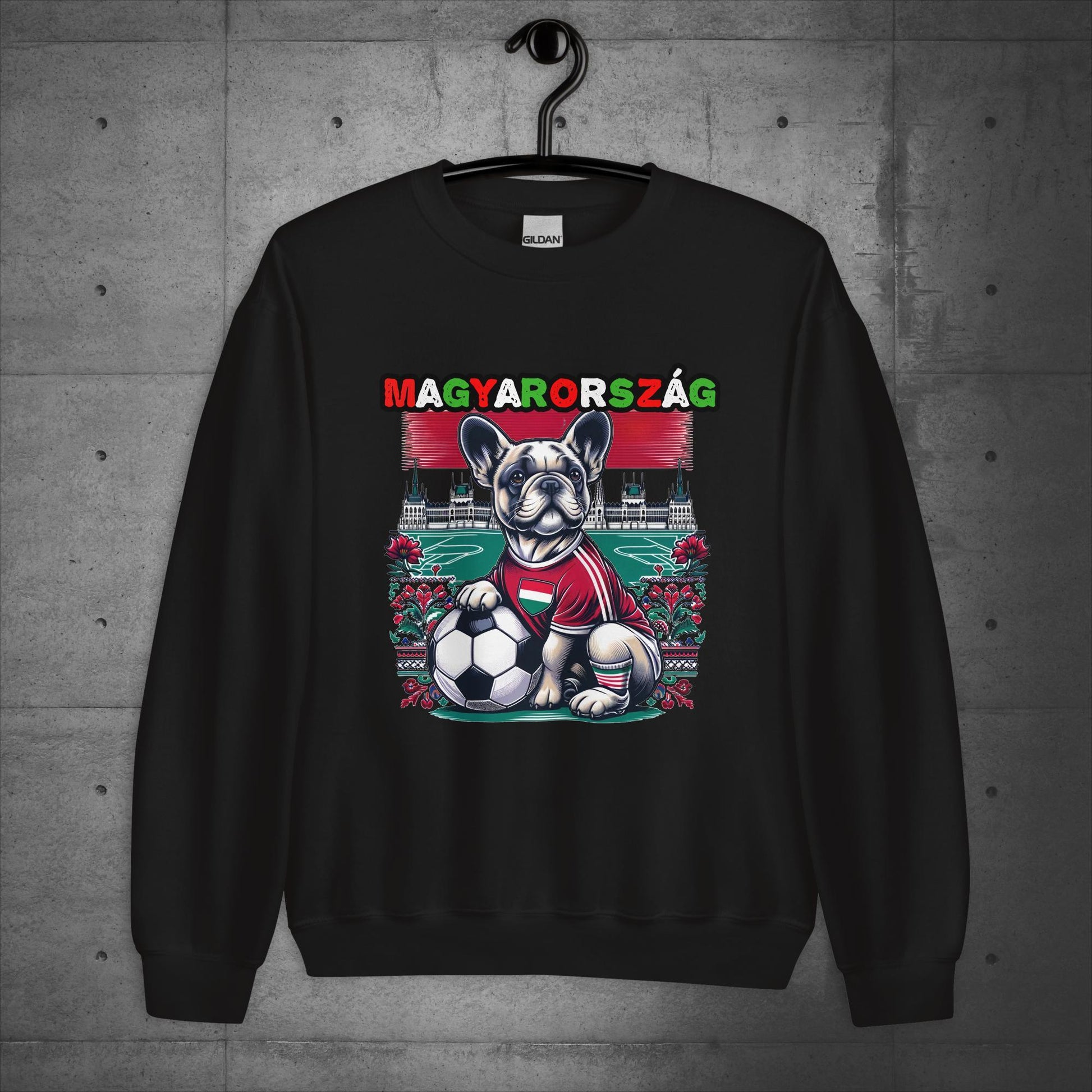Frenchie Magyarország Football Fan - Unisex Sweater / Sweatshirt - Frenchie Emporium