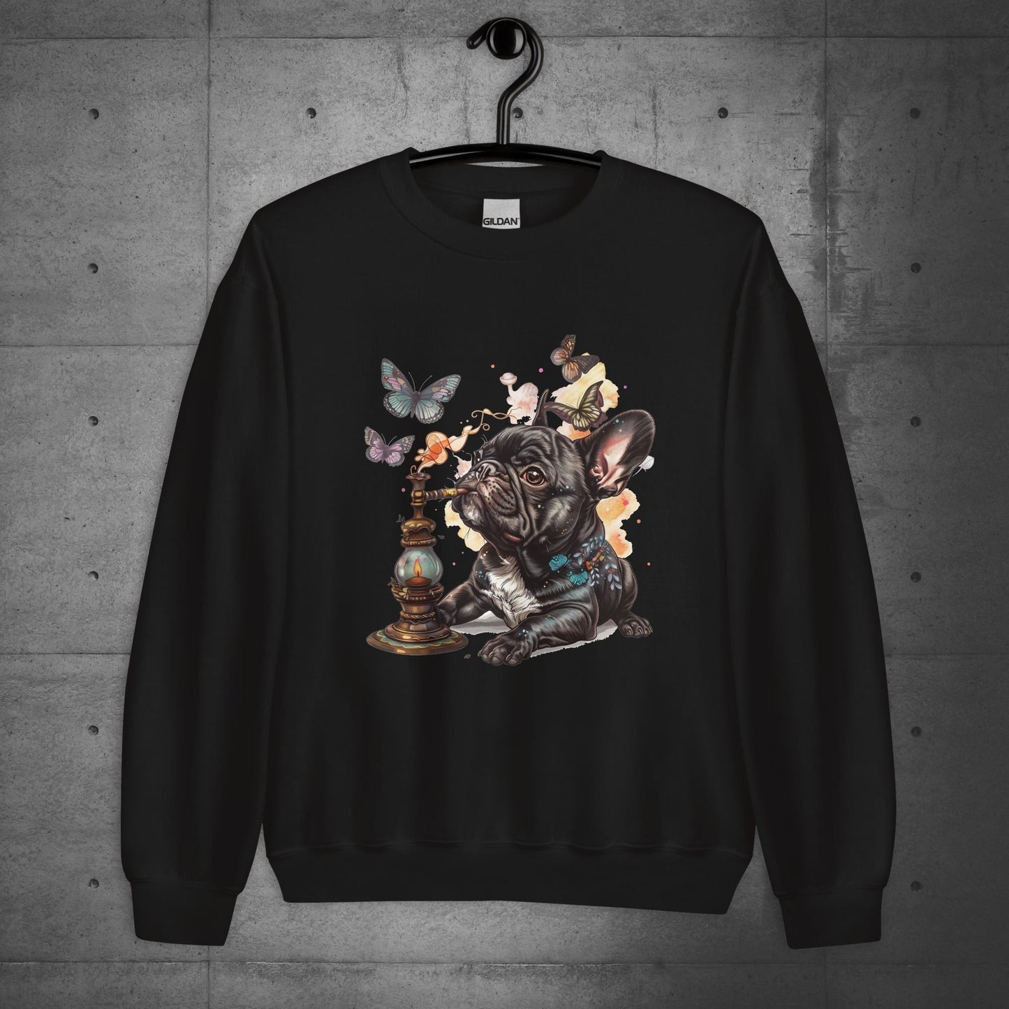 Frenchie "Cater-Chill" - Unisex Sweater - Frenchie Emporium
