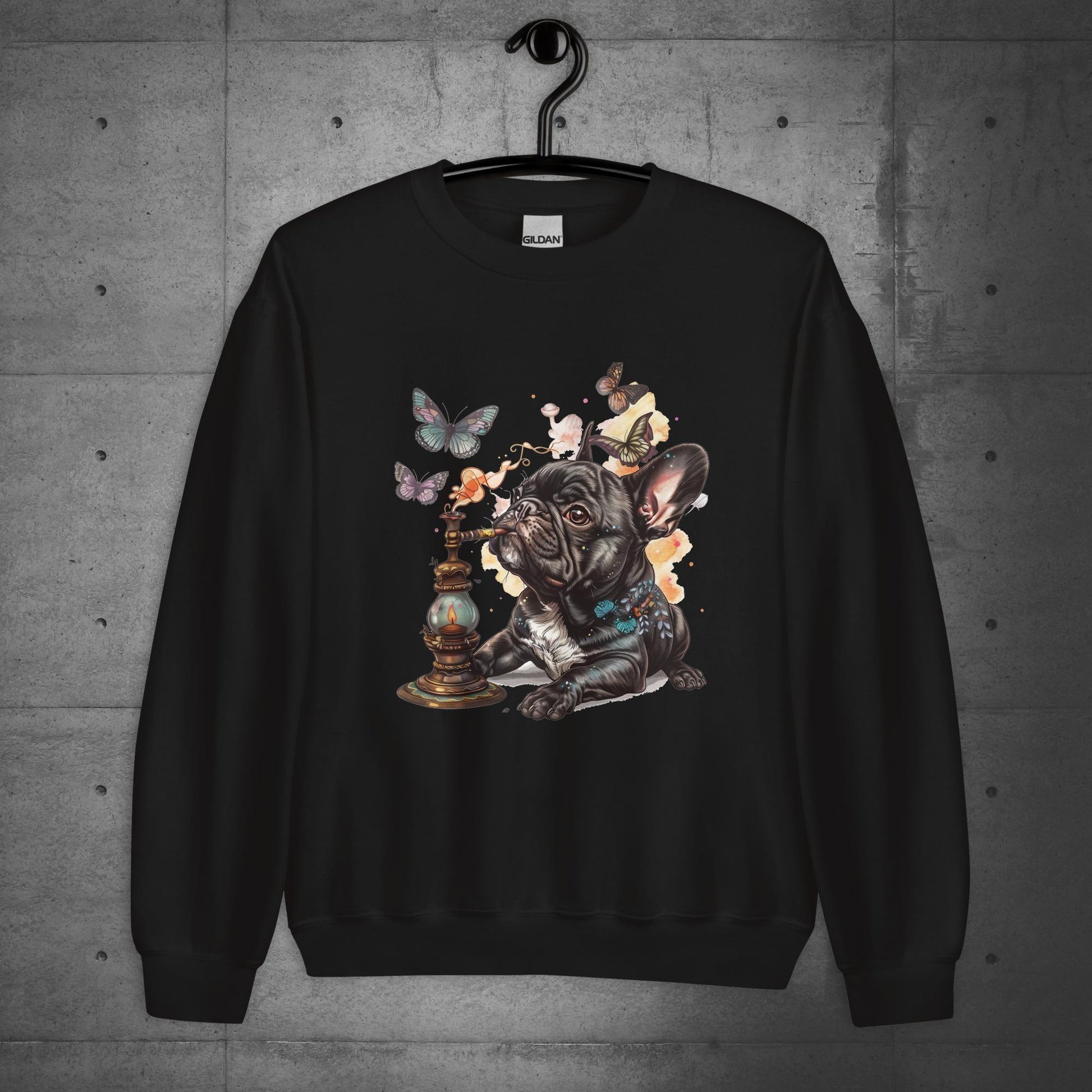 Frenchie "Cater-Chill" - Unisex Sweater - Frenchie Emporium