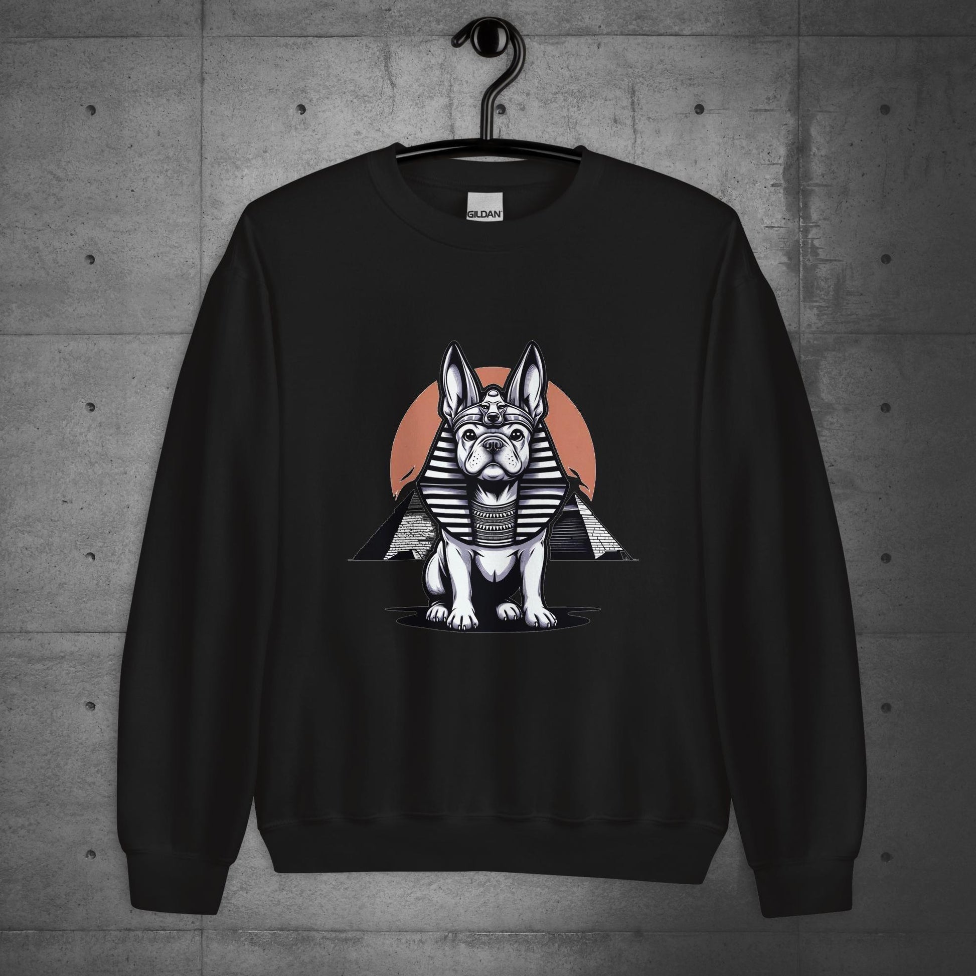 "Regal Frenchie" - Unisex Sweater/Sweatshirt - Frenchie Emporium
