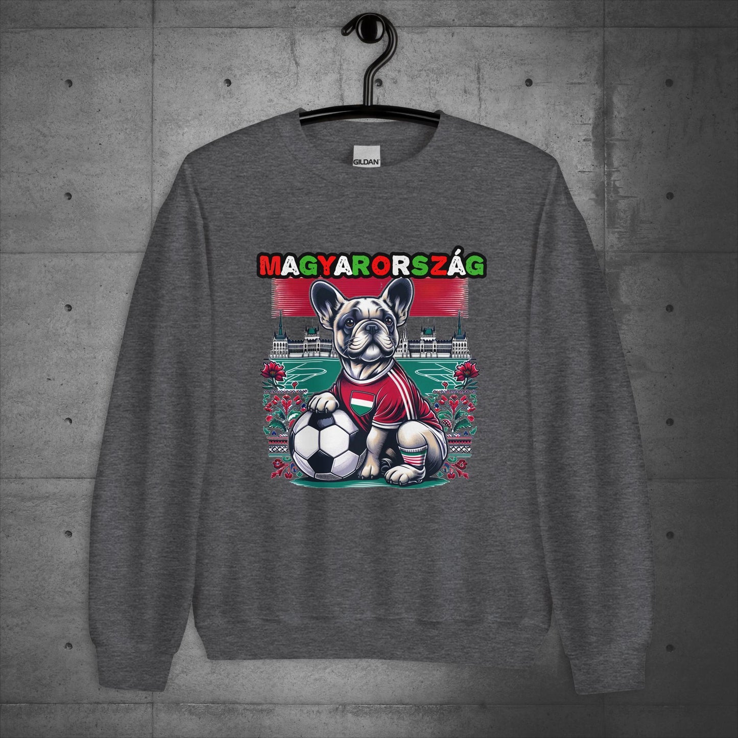 Frenchie Magyarország Football Fan - Unisex Sweater / Sweatshirt - Frenchie Emporium