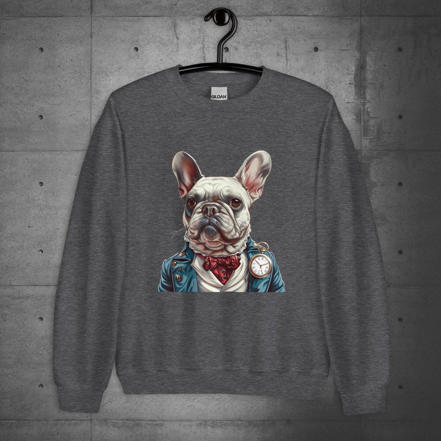 "Rabbit Wonderland Rendezvous" Frenchie - Unisex Sweater - Frenchie Emporium