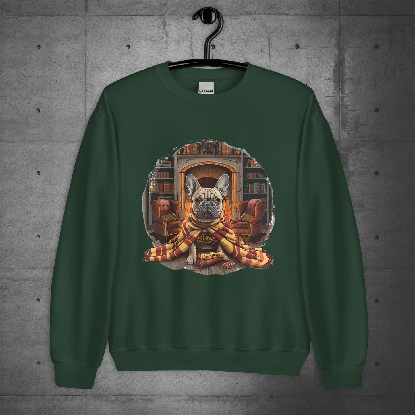 Unisex "Frenchie Wizard" Sweater/Sweatshirt - Frenchie Emporium