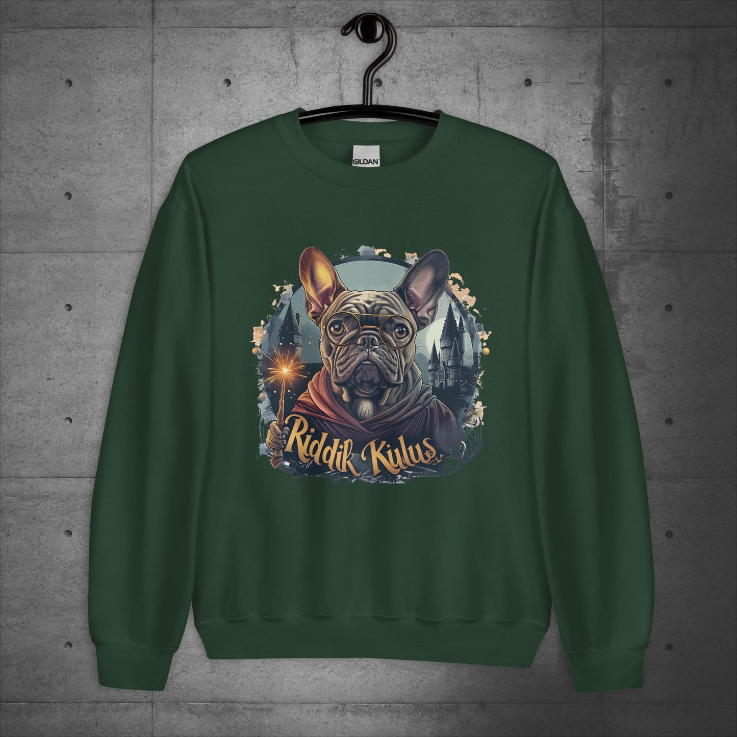 Frenchie "Riddik Kulus" Unisex Sweater/Sweatshirt - Frenchie Emporium
