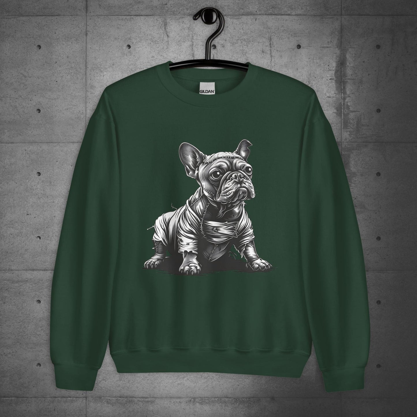 Frankenstein Frenchie - Unisex Sweater/Sweatshirt - Frenchie Emporium