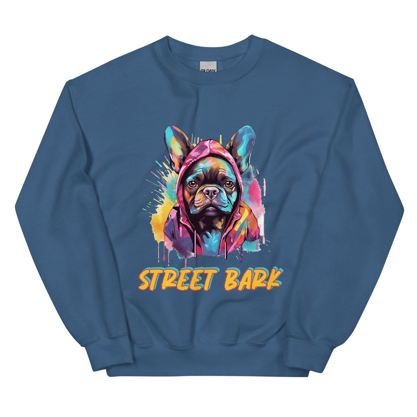 Street Bark Graffiti French Bulldog - Unisex Sweatshirt - Frenchie Emporium