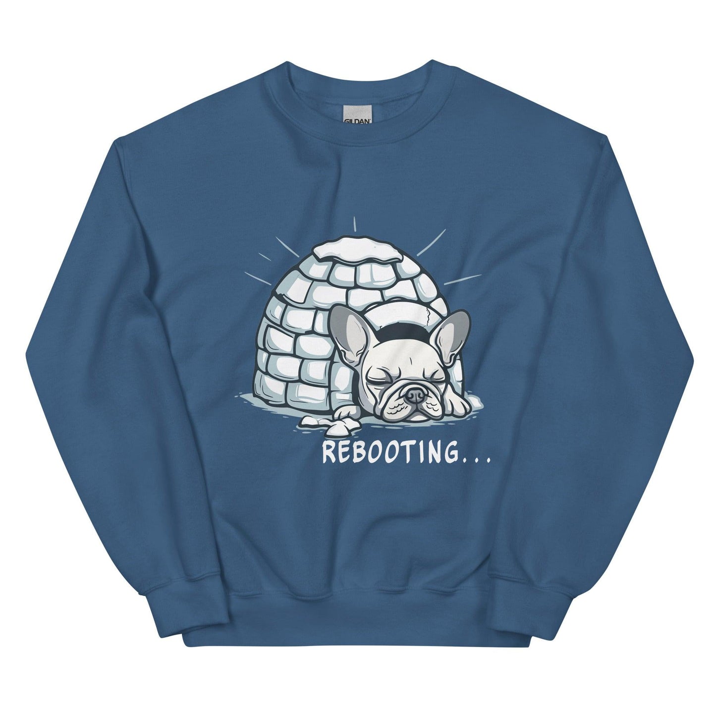 Rebooting Frenchie Winter Unisex Sweatshirt - Frenchie Emporium