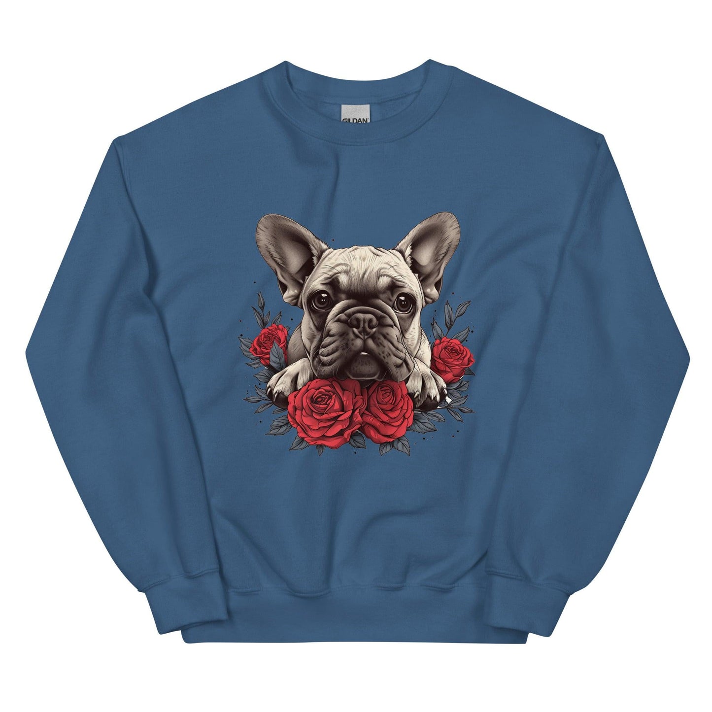Rosy Frenchie - Unisex Sweater - Frenchie Emporium
