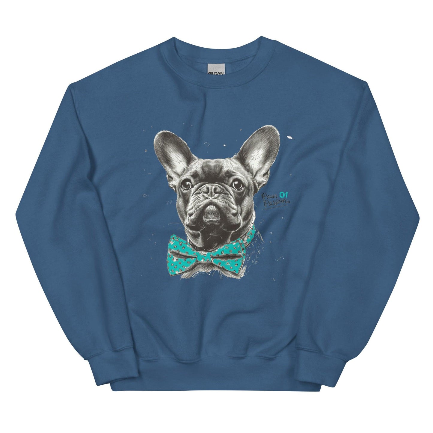 "Paws of Passion" Unisex Sweatshirt - Frenchie Emporium
