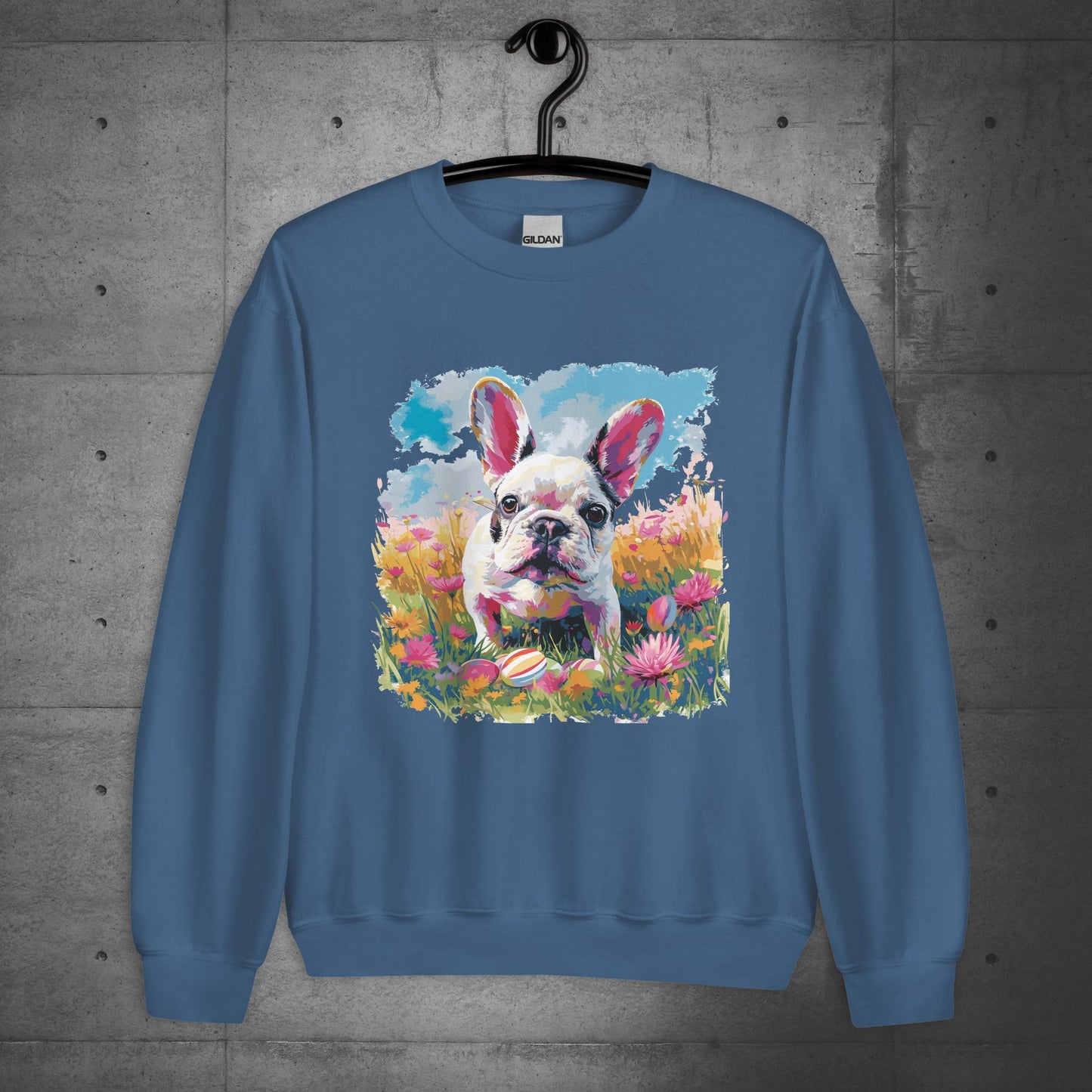 Frenchie Easter Delight Unisex Sweater - Frenchie Emporium