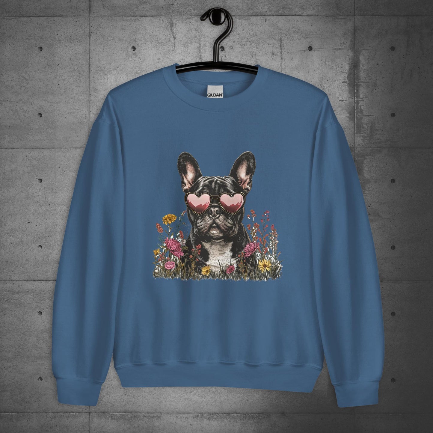 Frenchie Love Affair Unisex Sweatshirt - Frenchie Emporium