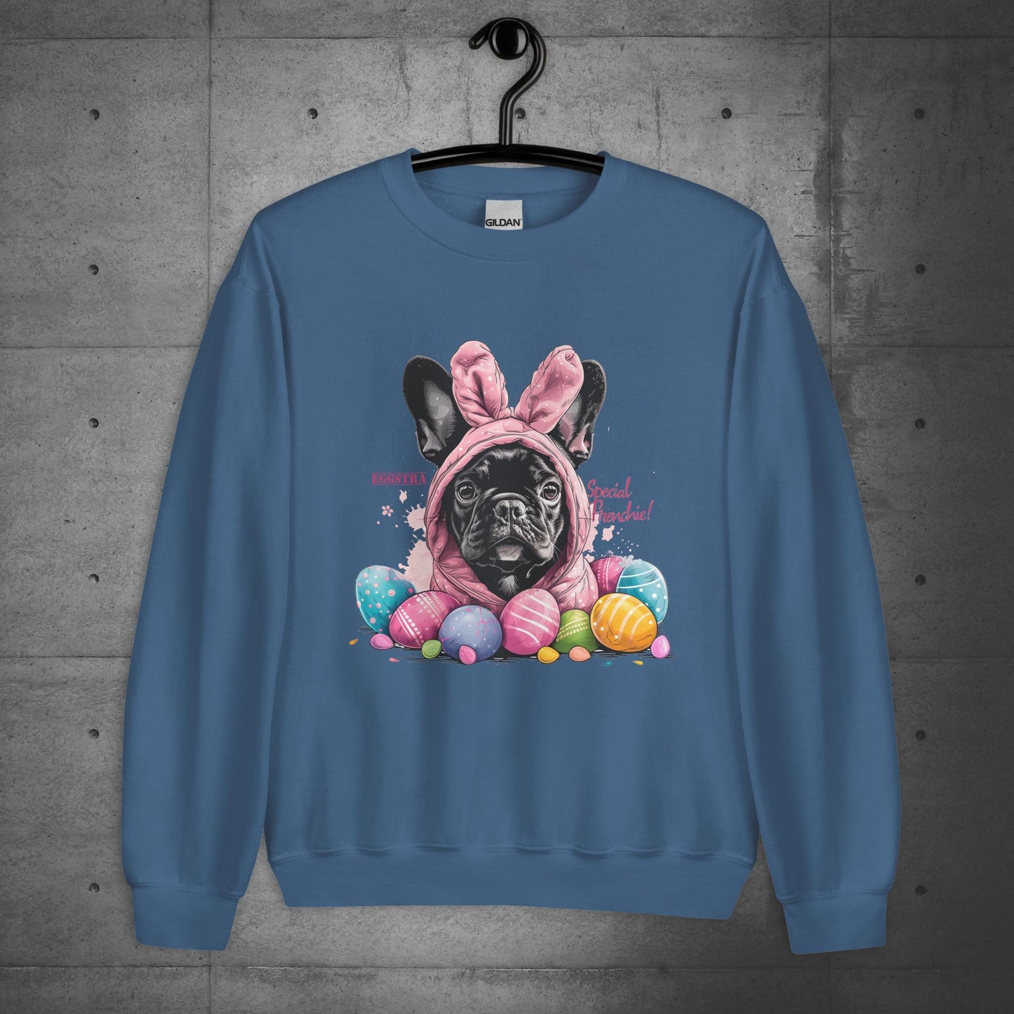 "Eggstra Special Frenchie" - Unisex Sweatshirt - Frenchie Emporium