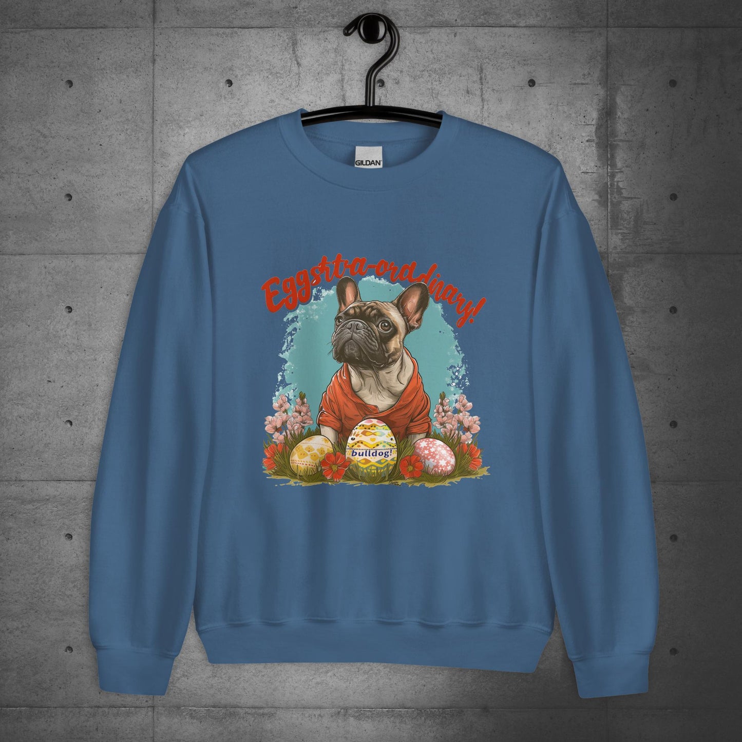 French Bulldog Eggstraordinary Unisex Sweatshirt - Frenchie Emporium