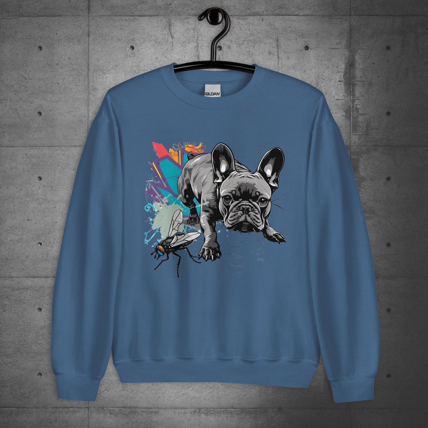 "Chasing Dreams" French Bulldog Sweater/Sweatshirt Unisex - Frenchie Emporium