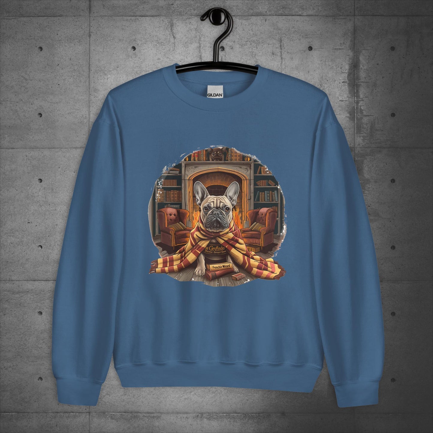Unisex "Frenchie Wizard" Sweater/Sweatshirt - Frenchie Emporium