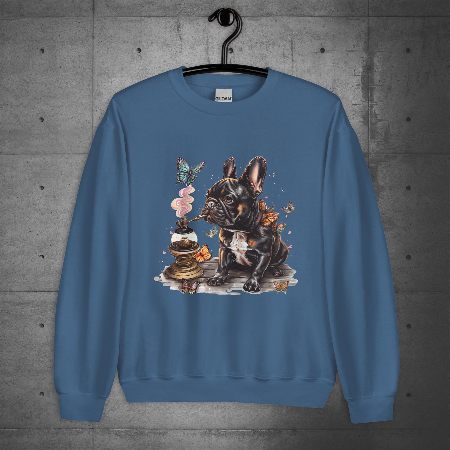 Caterpillar Frenchie - Unisex Sweater / Sweatshirt - Frenchie Emporium