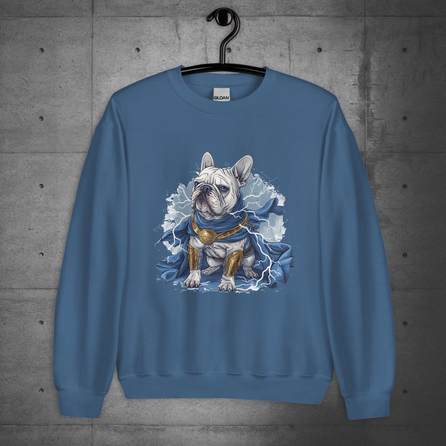 "Thunderous Majesty" Frenchie Unisex Sweater / Sweatshirt - Frenchie Emporium