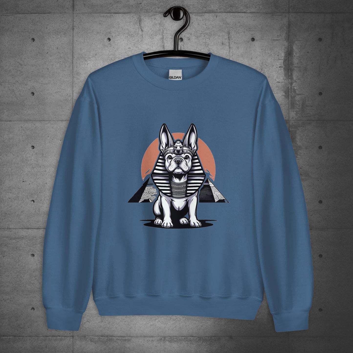 "Regal Frenchie" - Unisex Sweater/Sweatshirt - Frenchie Emporium
