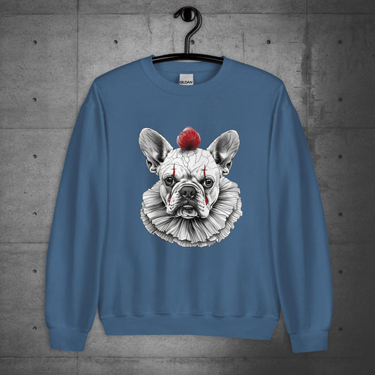 Frenchie IT Clown Halloween Unisex Sweater/Sweatshirt - Frenchie Emporium