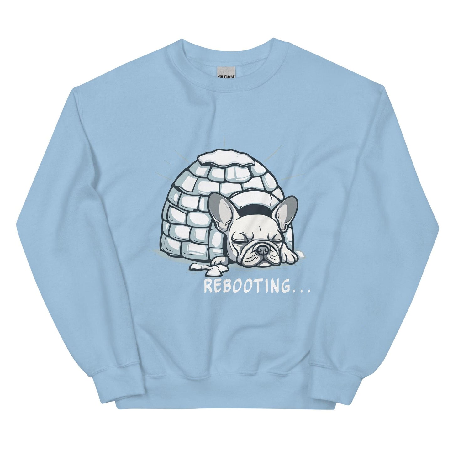 Rebooting Frenchie Winter Unisex Sweatshirt - Frenchie Emporium