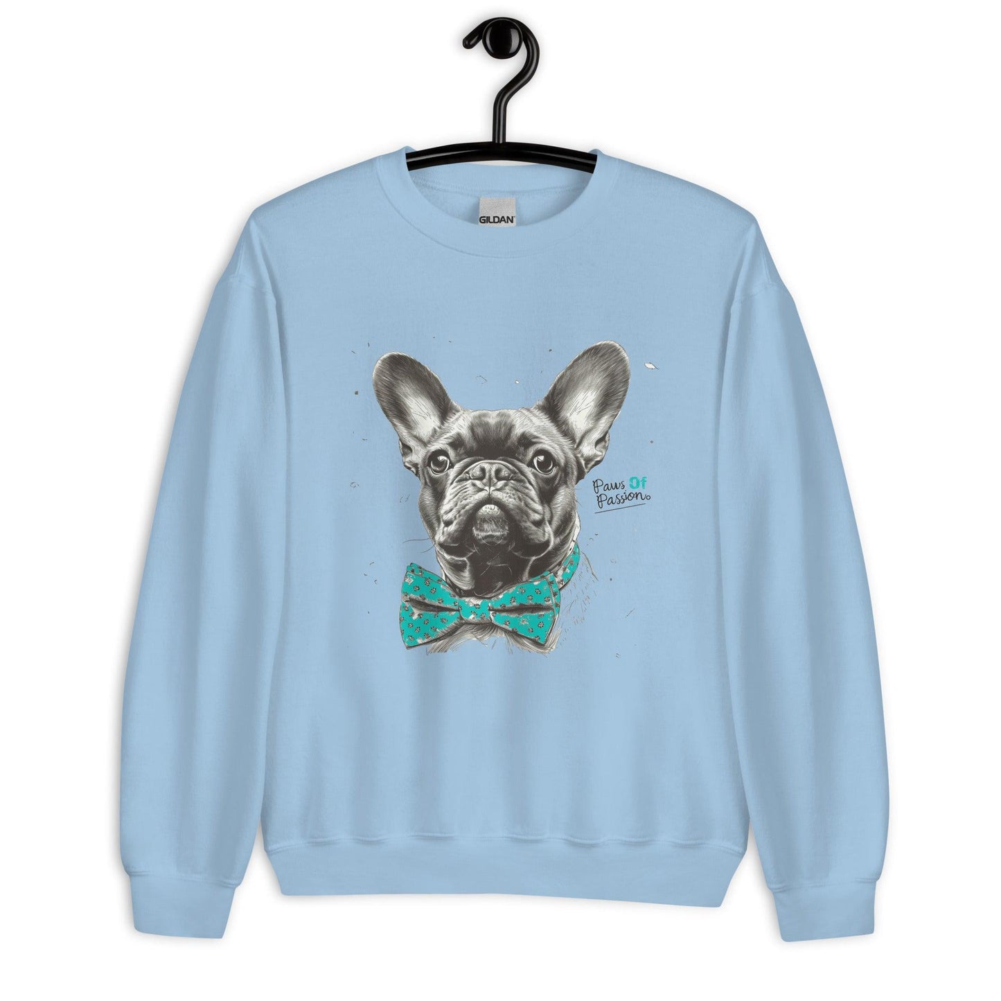 "Paws of Passion" Unisex Sweatshirt - Frenchie Emporium