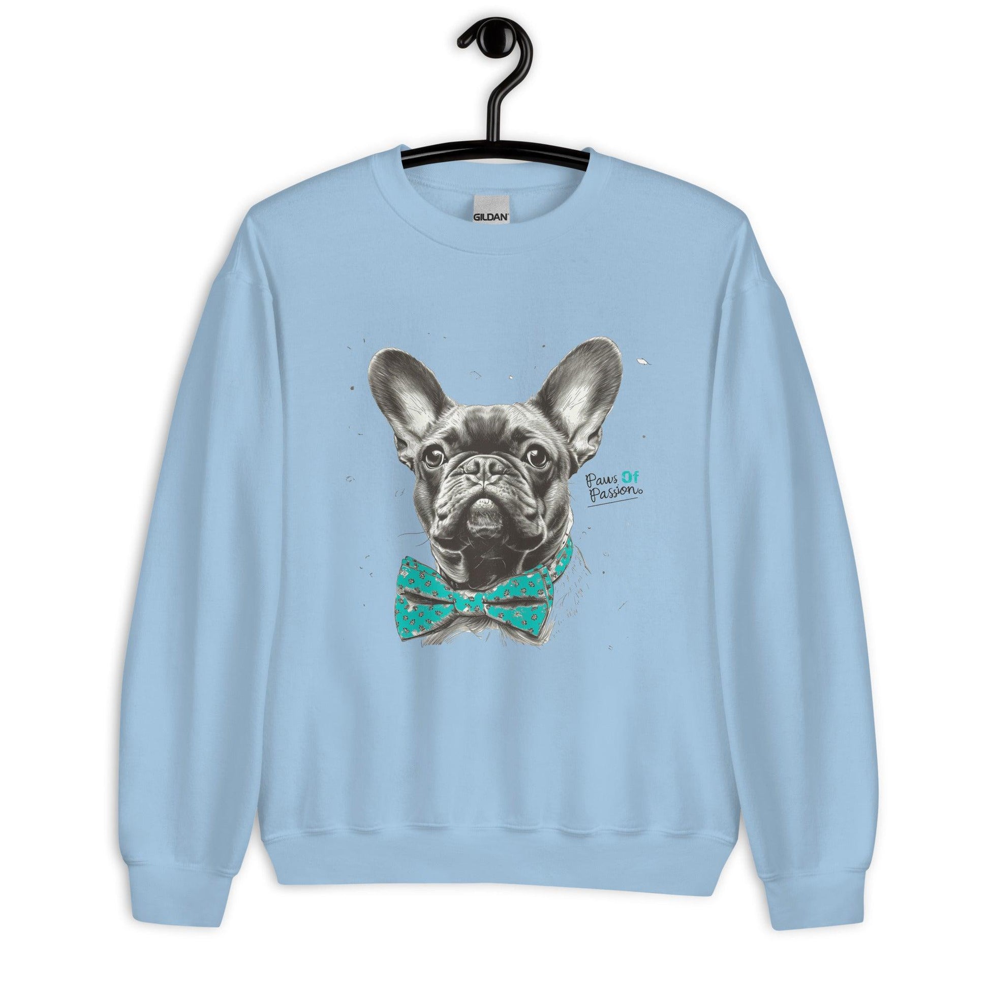 "Paws of Passion" Unisex Sweatshirt - Frenchie Emporium