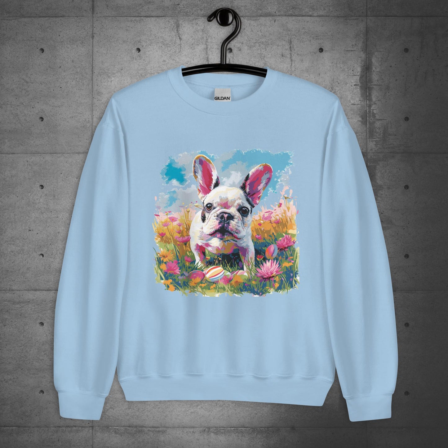 Frenchie Easter Delight Unisex Sweater