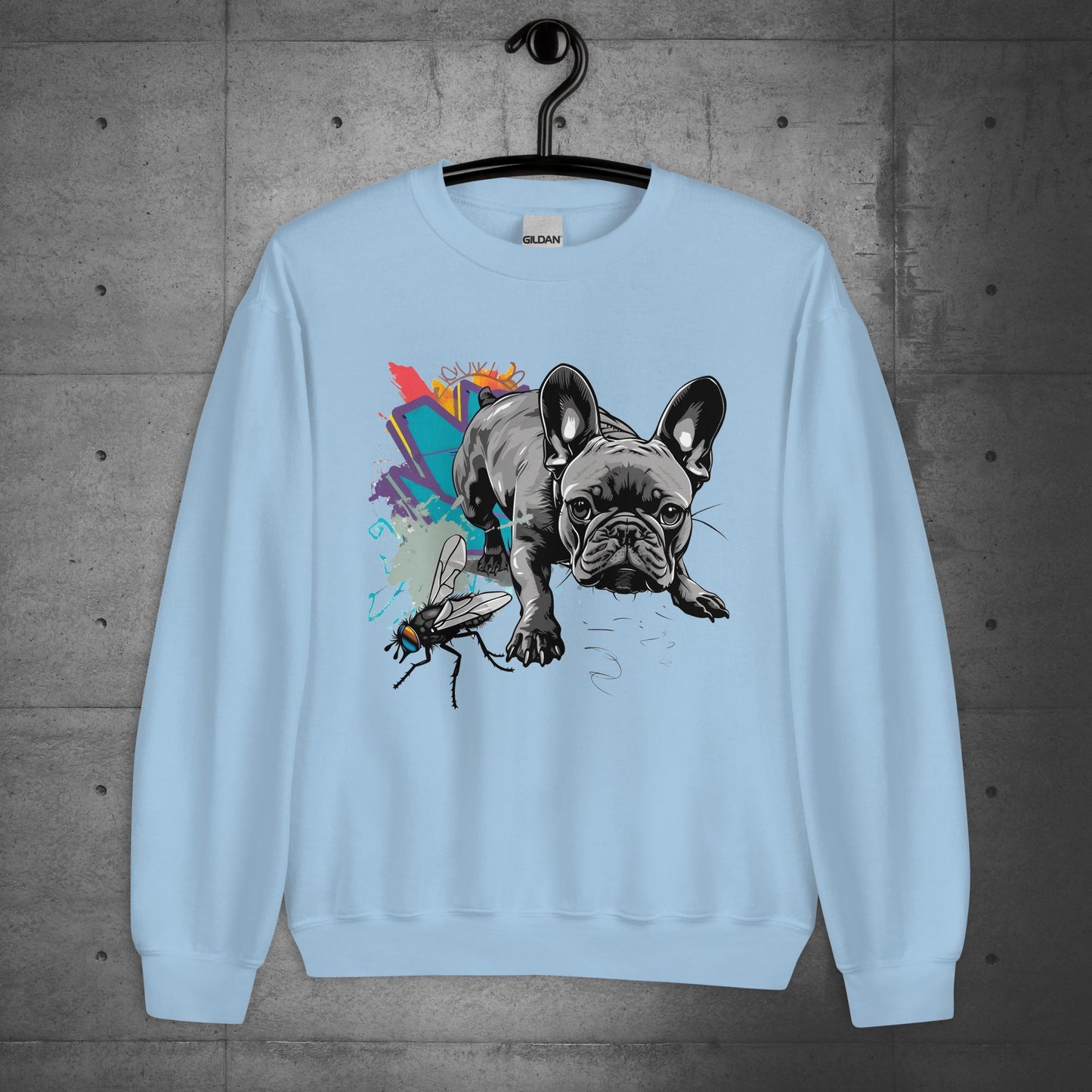 "Chasing Dreams" French Bulldog Sweater/Sweatshirt Unisex - Frenchie Emporium