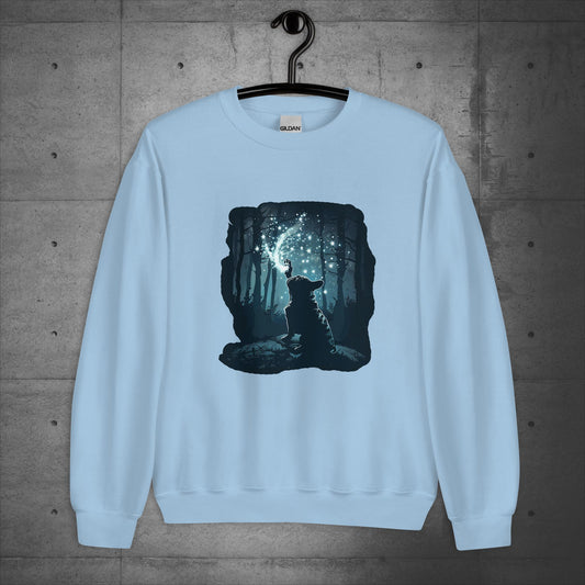 French Bulldog "Forest Enchantment" Unisex Sweater/Sweatshirt
