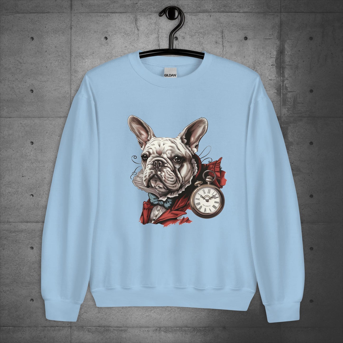White Rabbit Frenchie - Unisex Sweatshirt - Frenchie Emporium