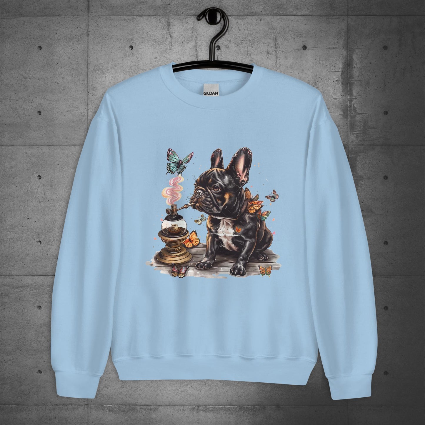 Caterpillar Frenchie - Unisex Sweater / Sweatshirt - Frenchie Emporium