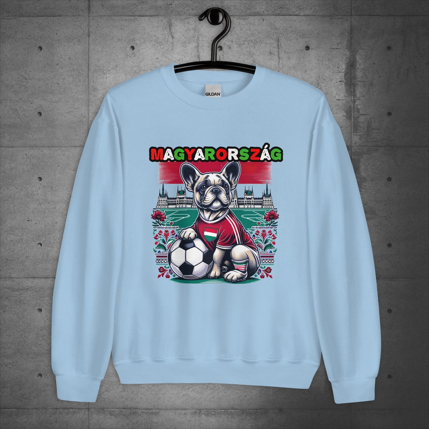 Frenchie Magyarország Football Fan - Unisex Sweater / Sweatshirt - Frenchie Emporium