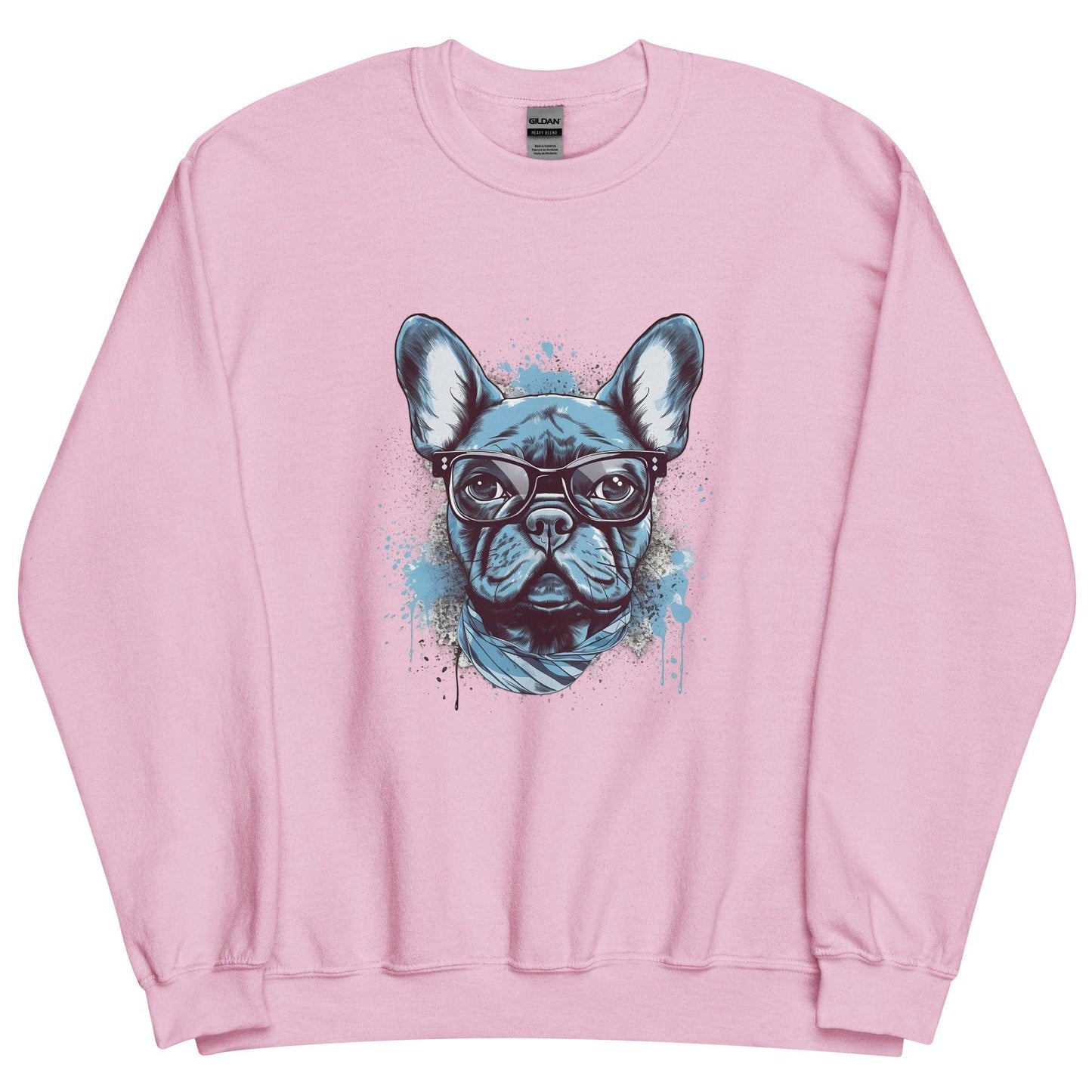 Hipster Frenchie - Unisex Sweatshirt - Frenchie Emporium